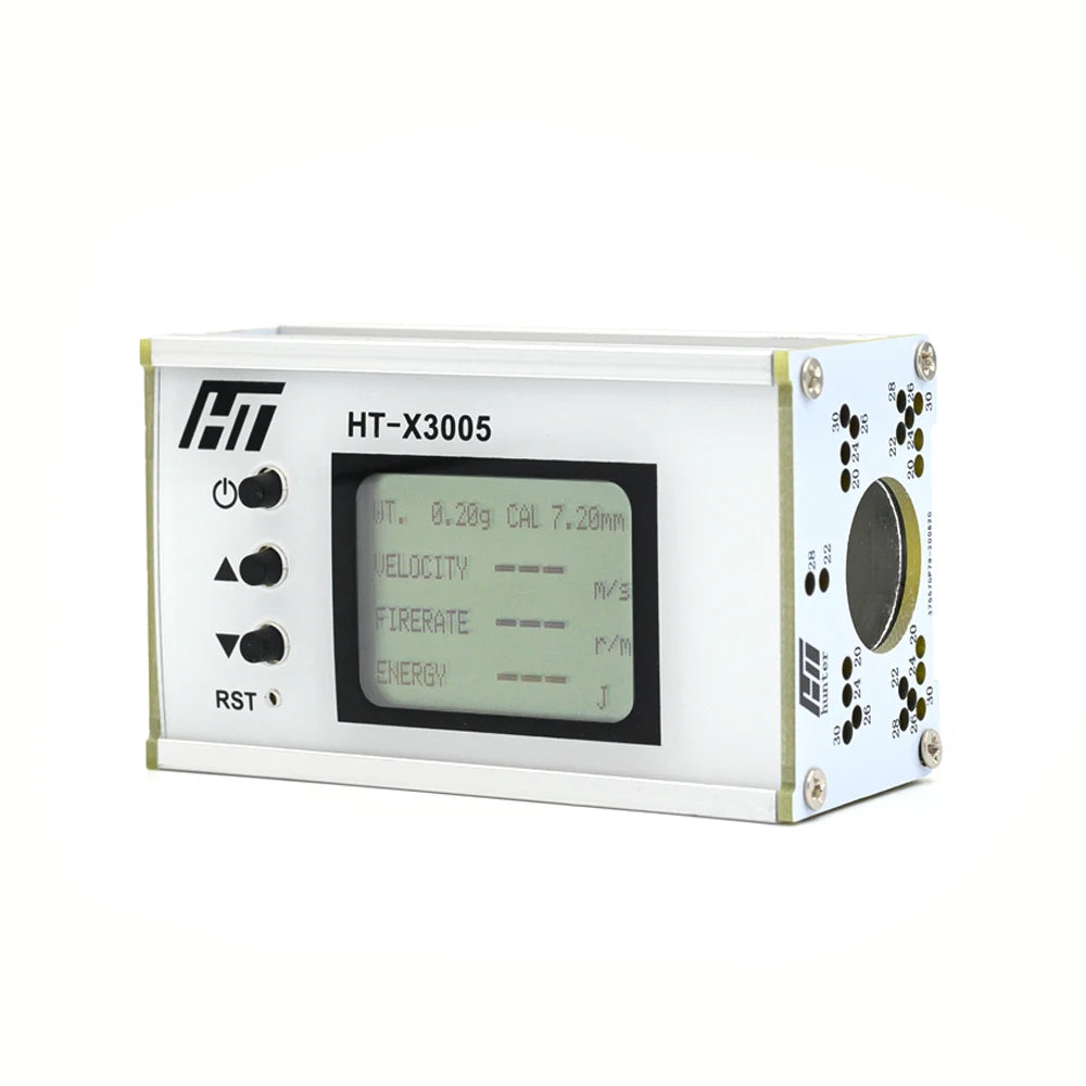 Shooting Speed Meter – Ball Velocity, Energy Measurement, Bullet Speed Tester with Backlight LCD Chronograph