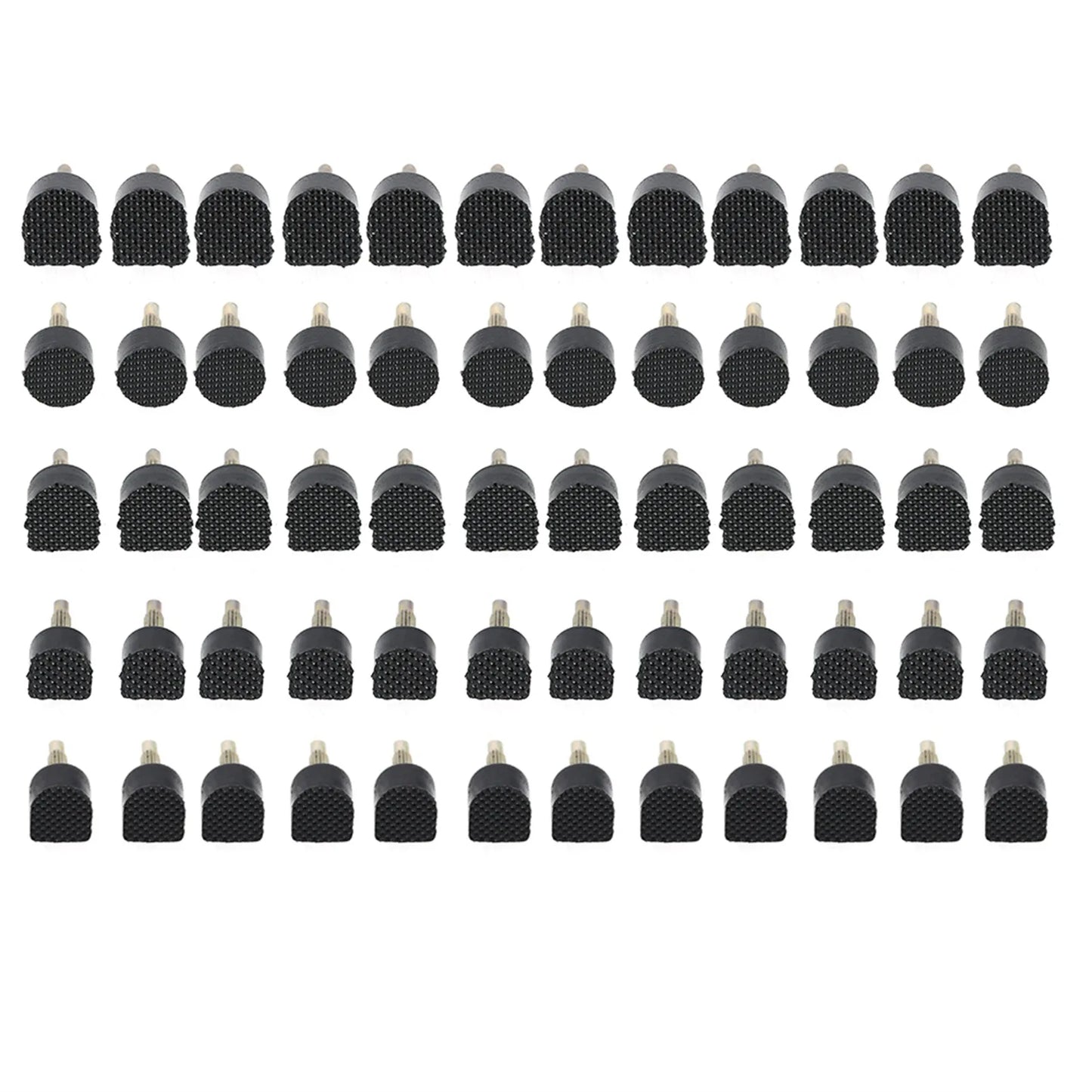 60Pcs High Heel Shoe Repair Tips - 5 Size Replacement Nails, Dowel Lifts & Heel Taps for Shoe Restoration