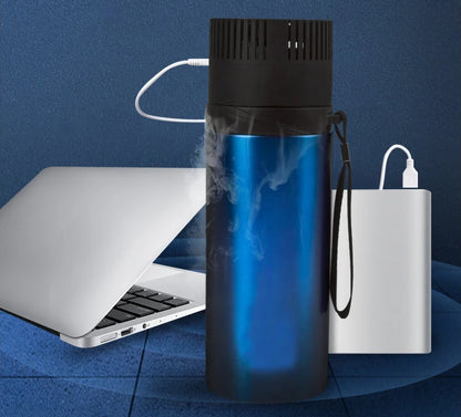 LCD Insulin Cooler Flask – Portable Outdoor Mini Vacuum Refrigerator for Medicine and Beverage Storage, Drug Cooler Fridge