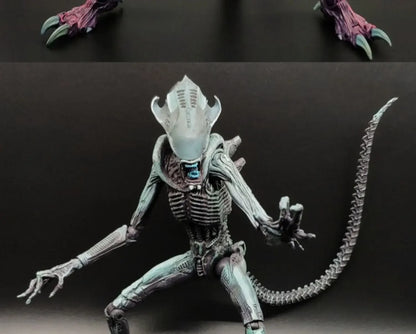 NECA Xenomorph Alien vs. Predator Action Figure — Fully Articulated Collectible with Movable Joints, Cool Toy & Gift