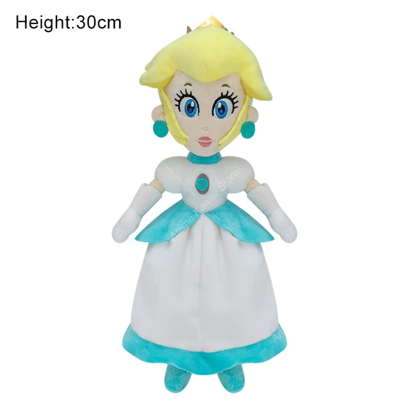 Mario Plush Toy Set – Princess Peach, Daisy, Toadette, Rosalina & Pauline Stuffed Dolls for Birthday Gifts