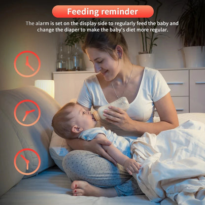 3.5" Wireless Video Baby Monitor – Night Vision, Temperature Monitoring & 2-Way Audio Baby Nanny Security Camera System