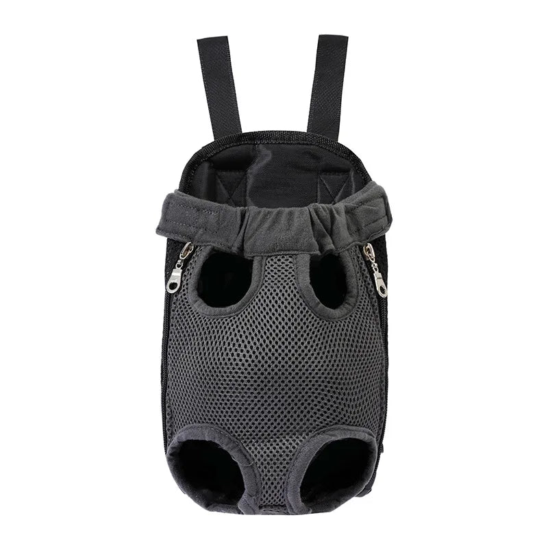 Pet Dog & Cat Carrier Backpack – Camouflage Mesh Outdoor Travel Bag with Breathable Shoulder Straps for Small Pets