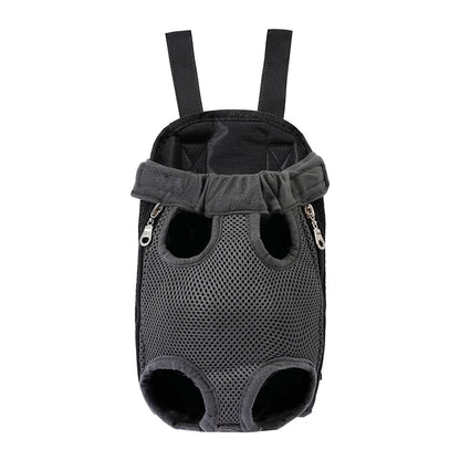Pet Dog & Cat Carrier Backpack – Camouflage Mesh Outdoor Travel Bag with Breathable Shoulder Straps for Small Pets
