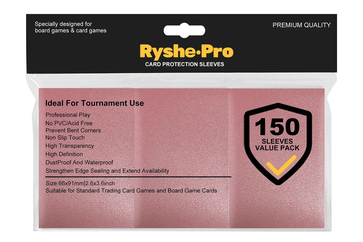 100Pcs 66×91mm Trading Card Sleeves - Soft Penny Sleeves for MTG, Yu-Gi-Oh! & Baseball Cards