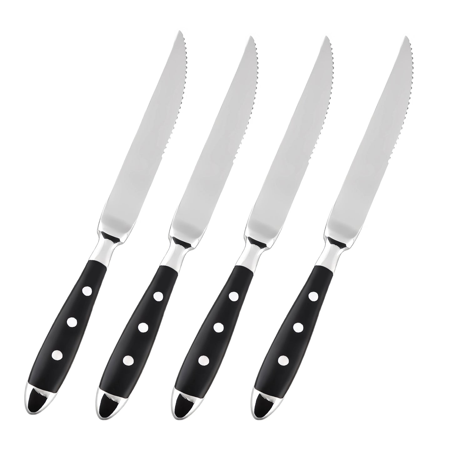 Classic Elegant Stainless Steel Cutlery Set – Fork, Spoon, Knife & Teaspoon Full Dining Steak Dinnerware Collection