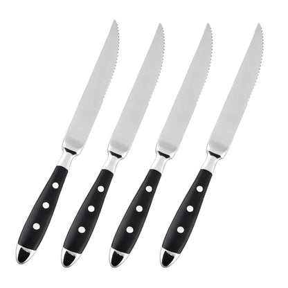 Classic Elegant Stainless Steel Cutlery Set – Fork, Spoon, Knife & Teaspoon Full Dining Steak Dinnerware Collection
