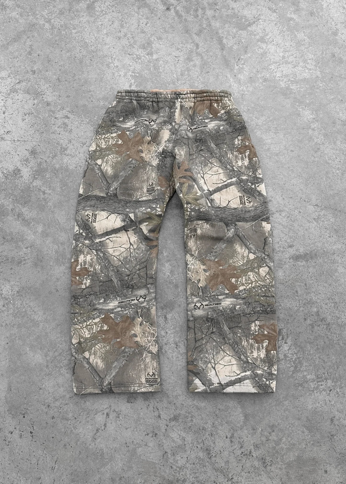 Y2K Camouflage Sweat Pants — Men’s High Street Hip Hop Oversized Baggy Unisex Streetwear