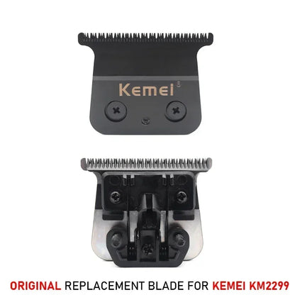 Original Replacement Blade for Kemei KM-2299 Clipper - Professional Hair Trimmer Cutting Knife Head, Parts & Accessories