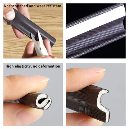 40M Acoustic Foam Window Sealing Strip – Soundproof Door & Window Weather Stripping Tape for Casement Gaps, Noise Reduction & Insulation