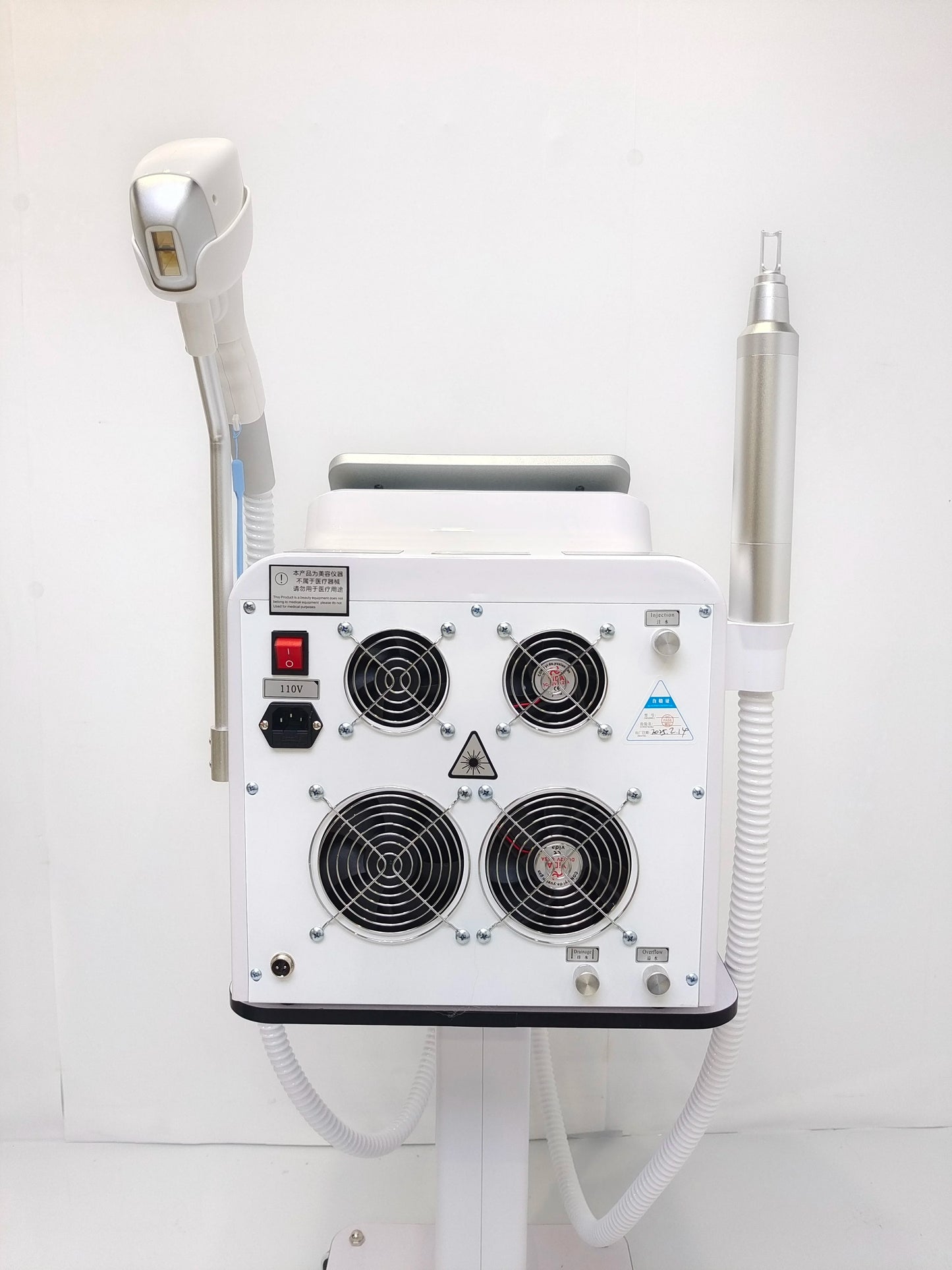 2-in-1 808nm Diode Laser Hair Removal & Picosecond Tattoo Machine – Portable 4000W Q-Switched Device