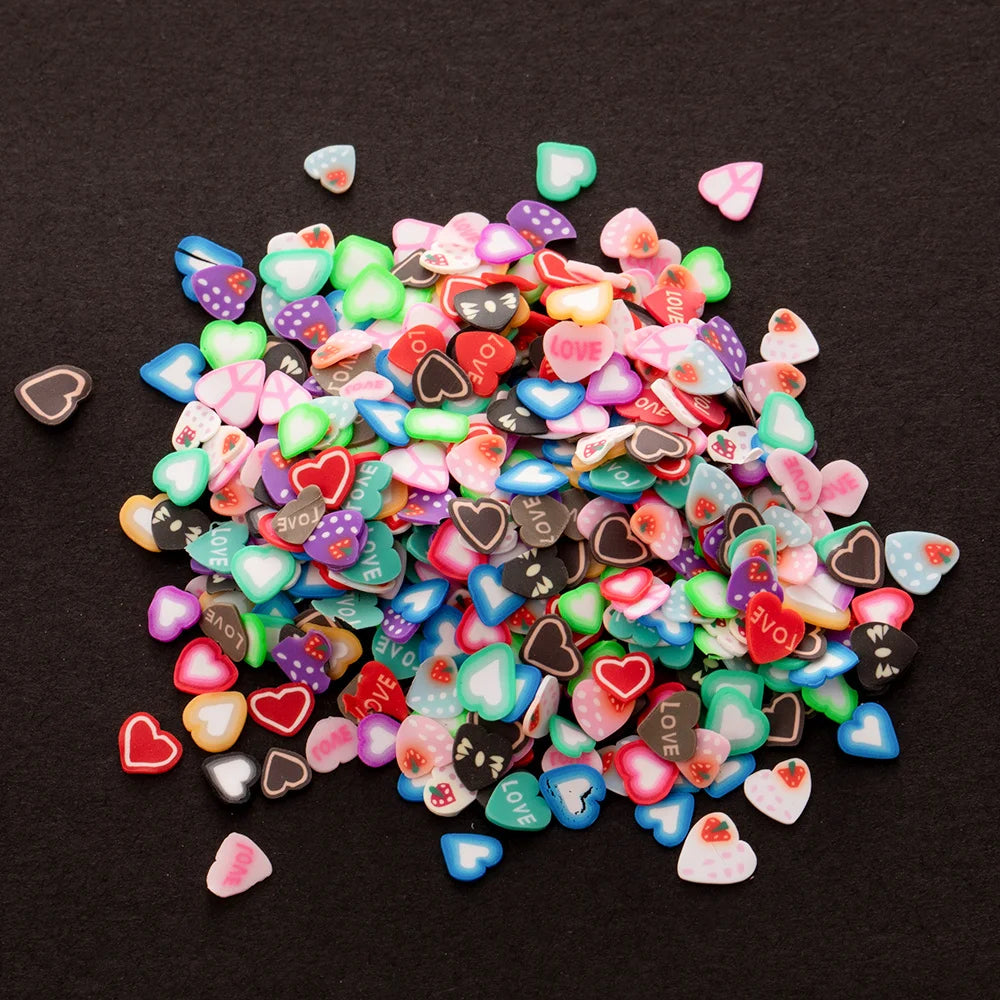 1000PCS Polymer Clay Fruit Slices – Resin DIY Craft Supplies for Jewelry, Epoxy, Silicone Mold & Cellphone Decoration