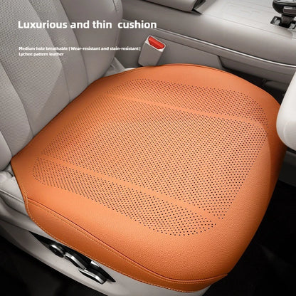 Universal Car Seat Cushion - Four-Season Breathable Cooling Seat Pad with Full-Coverage Comfort Design