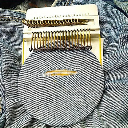 DIY Mini Weaving Loom - Wooden Hand Knitting and Braiding Tool for Creative Patching, Stitching & Crafts