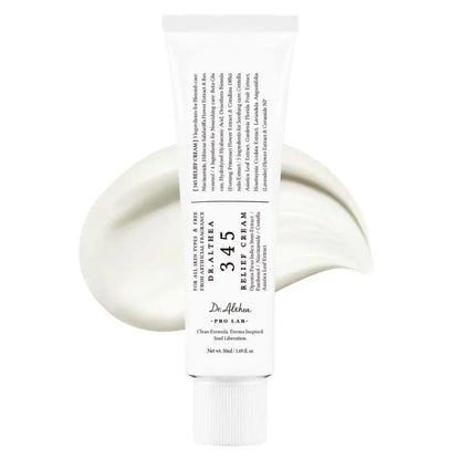 Dr.Althea 147 Barrier & 345 Relief Cream - Facial Moisturizer with Collagen, Centella Asiatica & Hyaluronic Acid