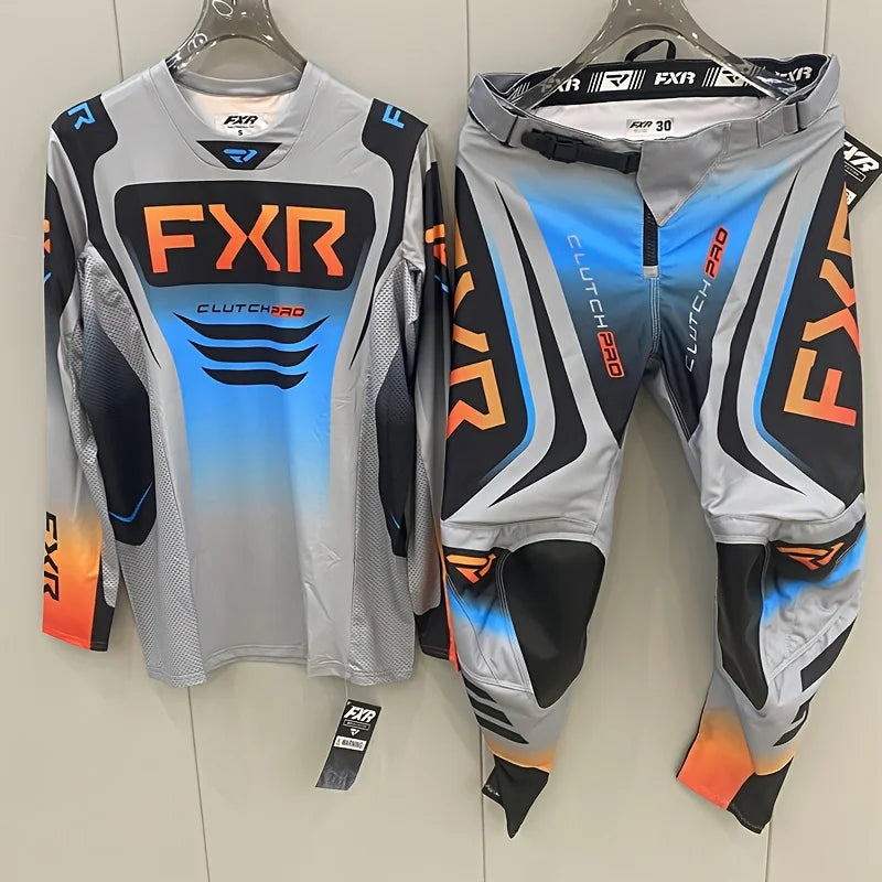 2025 FXR Off-Road Motorcycle Gear Set – MX Jersey & Pants Combo for Dirt Bike Racing & Motocross