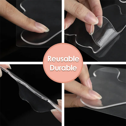 Reusable Silicone Wrinkle Patches – Face, Neck and Forehead Smoothing Masks for Overnight Skincare and Fine Line Care