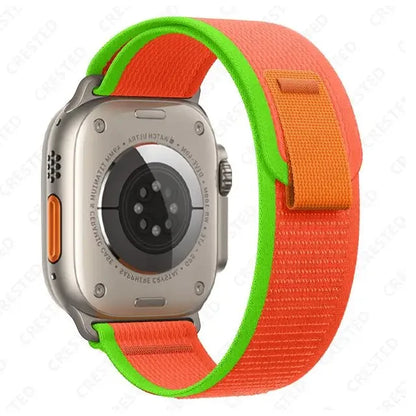 Trail Loop Strap for Apple Watch – Adjustable Band for 49mm 45mm 44mm 42mm 41mm 40mm, Compatible with Series 9 8 7 6 SE 5 4 3