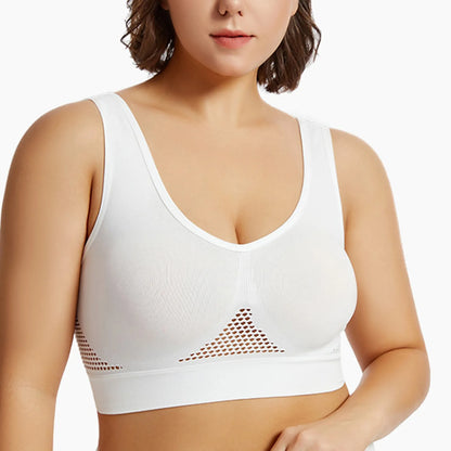 Women’s Shockproof Sports Bra — High-Support Running & Fitness Yoga Vest | Anti-Sag Soft Comfort