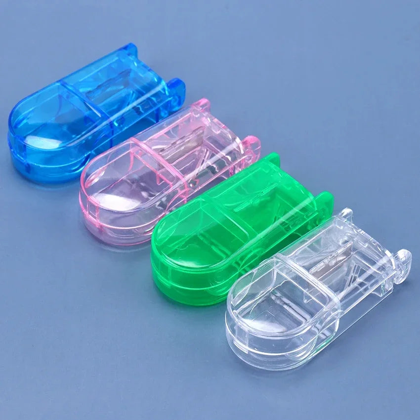 Portable Pill Cutter Box – Tablet Cutter & Medicine Holder for Easy Pill Splitting