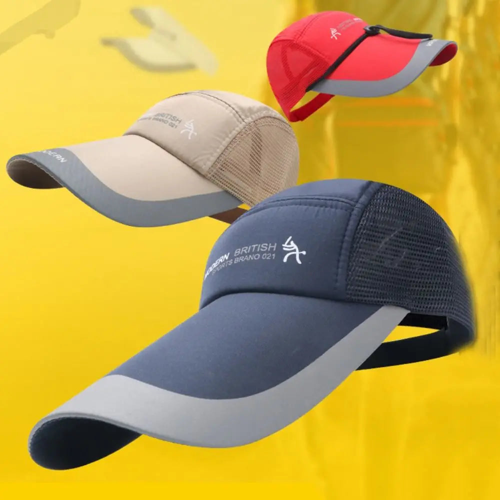 Hip Hop Printed Baseball Cap - Adjustable Retro Sun Protection Fishing Hat