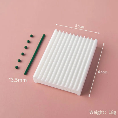 2-in-1 Clay Ball Maker - Pottery Rolling & Shaping Tool for DIY Jewelry Crafts