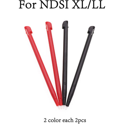 Touch Screen Stylus Pen - Plastic & Metal Replacement Pen for NDSL, NDSi, 2DS, 3DS XL & Wii U