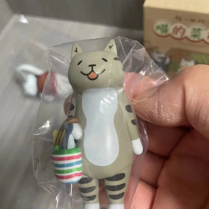 Ms Cat Blind Box Figure Toys, Kittens Dolls, Meow Market Blind Bag Decoration, Kids Christmas Gift