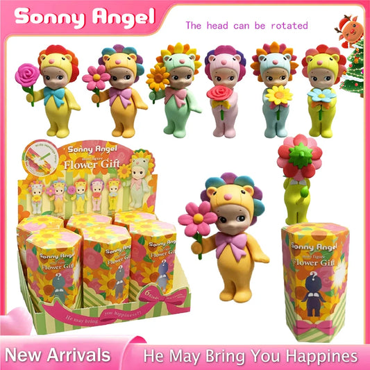 Sunshine Angel Party Doll – Cute Kids Christmas & Birthday Gift, Flower Gift Series Blind Box Car Decoration