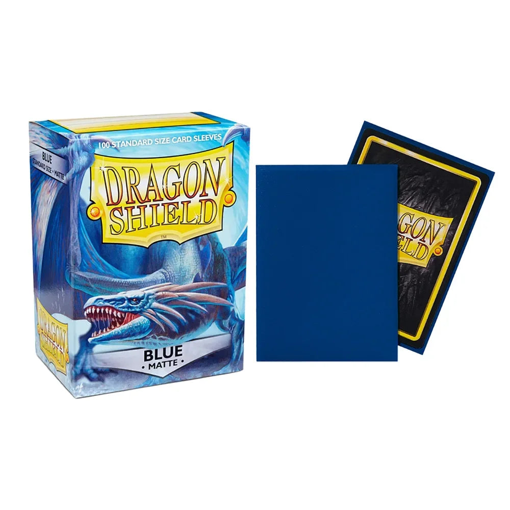 100-Pack 66×91mm Matte Card Sleeves - Trading Card Protectors for PTCG & Collectible Cards