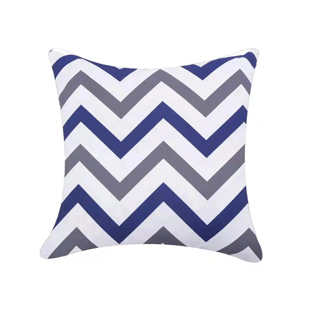 Waterproof Oxford Cloth Pillowcase - Splash Proof Outdoor Cushion Cover for Garden Lawn Terrace Furniture