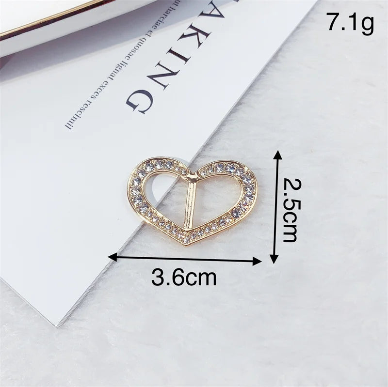 Creative Knot Buckles – Geometric T-Shirt & Scarf Waist Tightening Buttons, Clothing Accessories