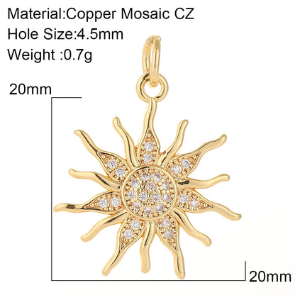 Gold Color Heart, Eye & Star Charms for Jewelry Making – DIY Angel Evil Eye Pendants for Earrings & Necklaces