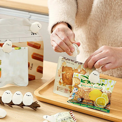 Magnetic Food Bag Sealing Strip - Moisture-Proof Snack & Powder Storage Clip