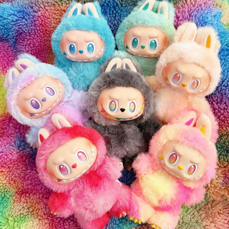 High-Quality Macaron 2 The Monsters Labubu Sitting Party Vinyl Plush Blind Box – Decorative Collectible Doll Gift