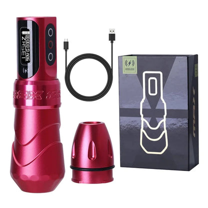 YILONG MAX Tattoo Machine Cartridge Pen, 2400mAh Battery, Coreless Motor, High Capacity, Professional Tattoo Pen for Artists