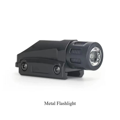 Tactical Weapon Gun Light - Flashlight for M416/M1911/Glock G18 Airsoft Pistol & Rifle, Fits 20mm Picatinny Weaver Rail