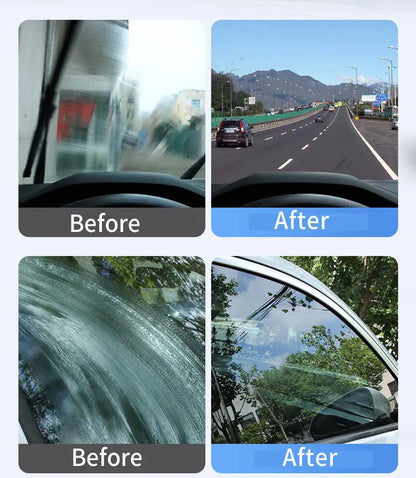 Car Glass Oil Film Remover Paste — Clear Vision Windshield Coating Cleaner