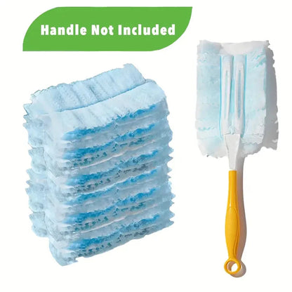 10 Count Disposable Duster Refills - Replacement Dusting Pads Compatible with Swiffer Duster