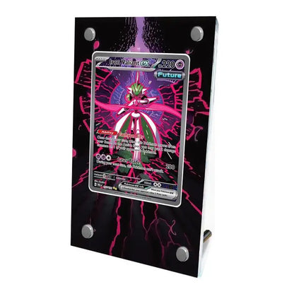 Pokémon Acrylic Extended Artwork Card Display Rack – Pikachu, Greninja, Magikarp & Kingdra Collectible Card Holder Display Case Gift