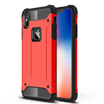 Rugged Layer Armor Case – Heavy Duty Shockproof Cover for iPhone 14/13/12/11 Pro Max, 5/5S/5C/6/6S/7/8/X/XS/XR