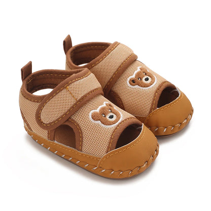 Infant Boy Pre-Walker Sandals - Breathable Soft Sole Casual Walking Shoes for 0–1 Year