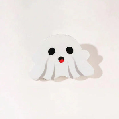 Halloween Party Hair Clip | Ghost, Bat & Pumpkin Hair Clip for Thin Hair, 1pc