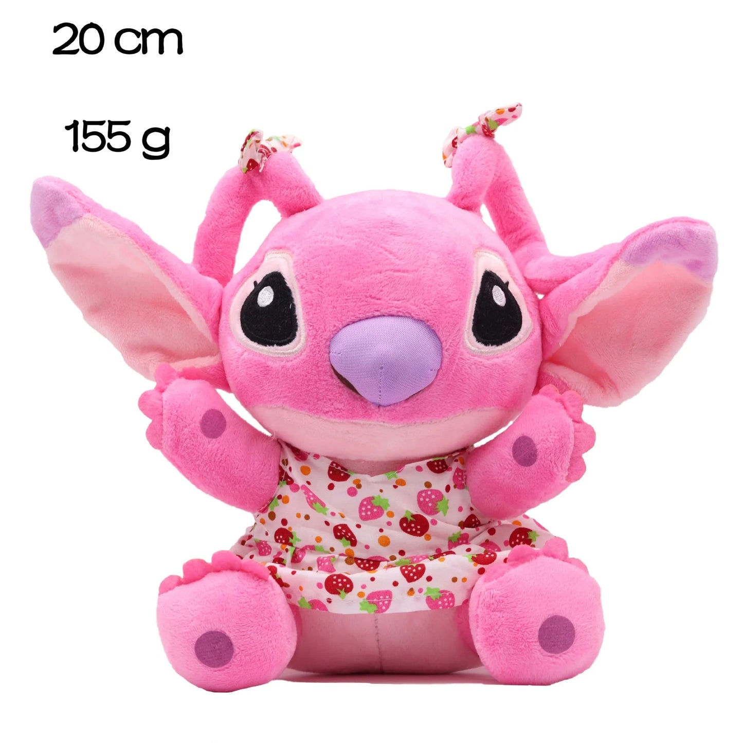 Authentic Disney Stitch Plush Toy 20-25CM - Lilo & Stitch Stuffed Kawaii Pillow Doll for Kids Birthday Gift