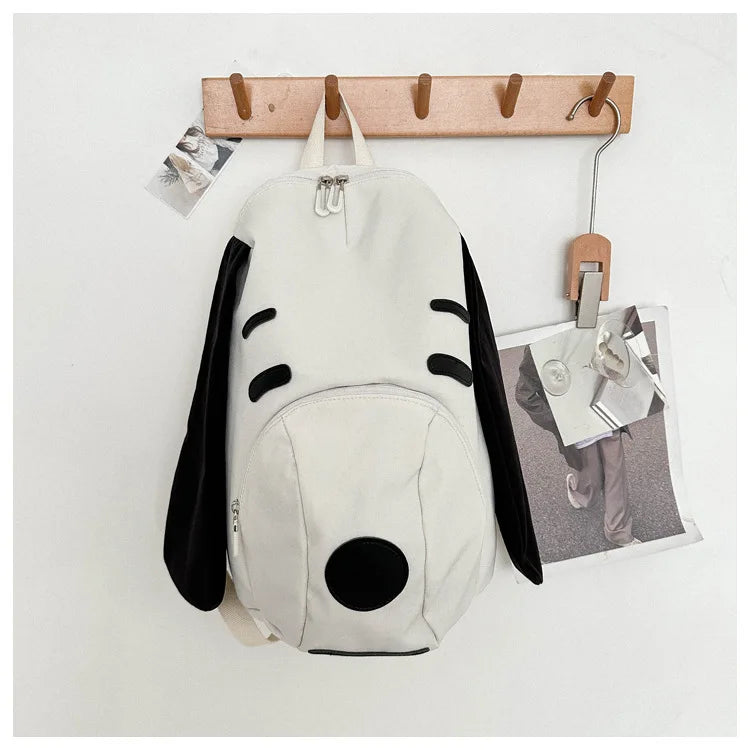 Cute Anime Snoopy Backpack — Large Capacity Oxford Cloth Student Travel Casual Bag