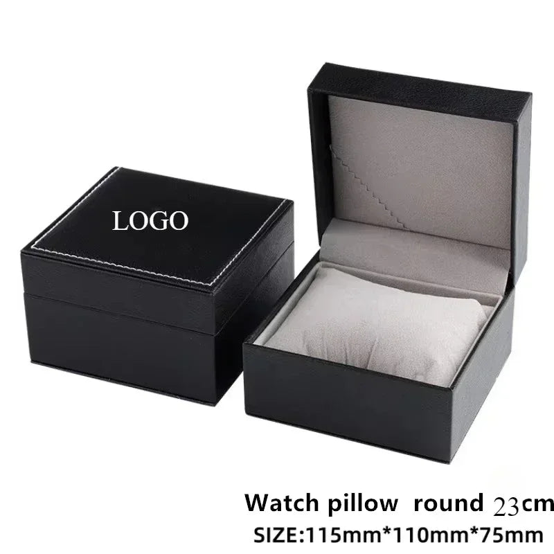 Custom Logo Watch Storage Box – Professional Packaging Case for Business, Transport & Personal Gift Use