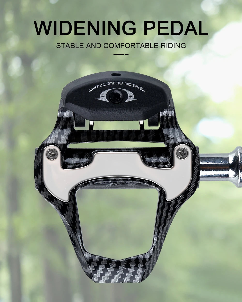RACEWORK Carbon Fiber Road Bike Pedals Ultra-Light SPD Keo Self-Locking Professional Cycling Pedals