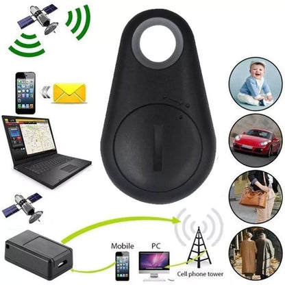 Mini Fashion Smart Dog Pet Bluetooth 4.0 GPS Tracker - Anti-Lost Alarm Tag, Wireless Key Finder Locator for Child, Bag, Wallet