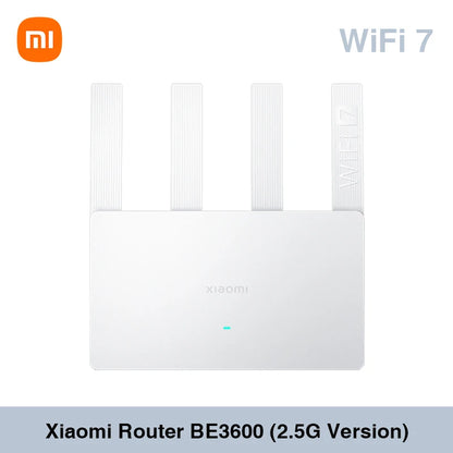 Xiaomi BE3600 WiFi 7 Router - Dual-Band 3570Mbps 2.5G MLO Mesh Network Router with Mi Home App Support