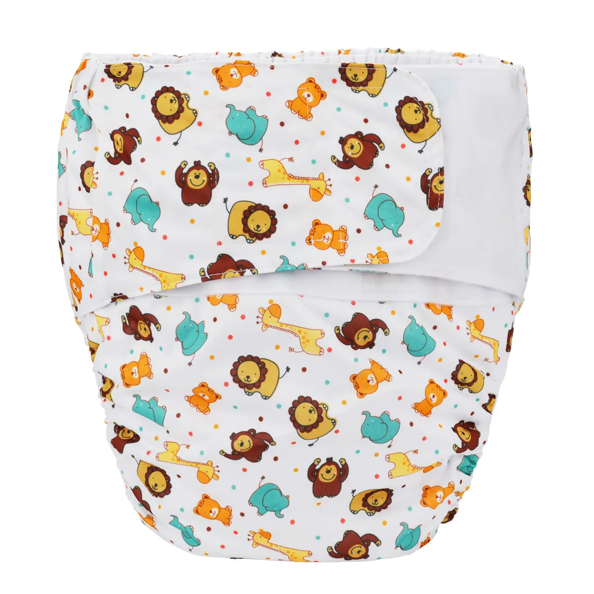 Sigzagor XL Adult Cloth Diaper – Reusable Pocket Nappy with Hook & Loop for Urinary Incontinence 68–128 cm Waist